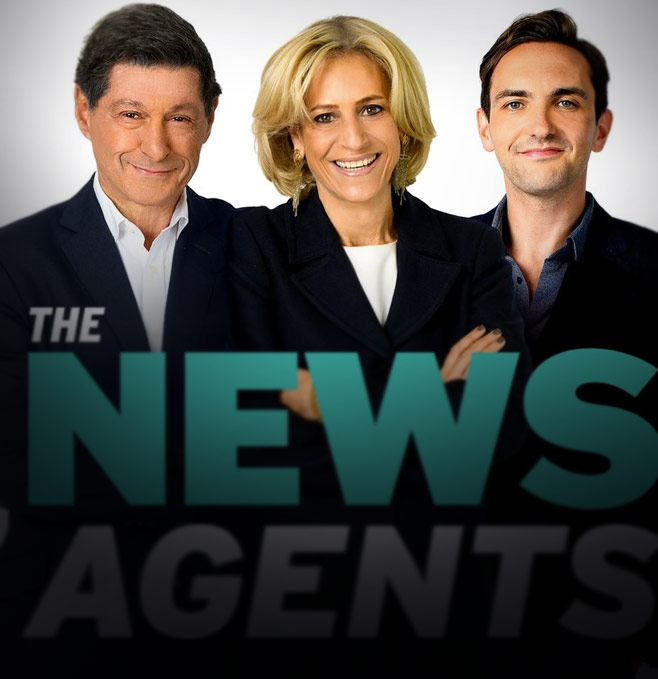 Emily Maitlis’ ‘The News Agents’ is No.1 on Apple Podcasts