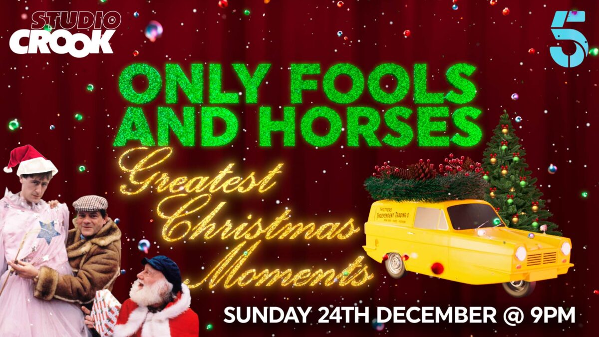 Krishnan Guru-Murthy features in Only Fools and Horses: Greatest Christmas Moments