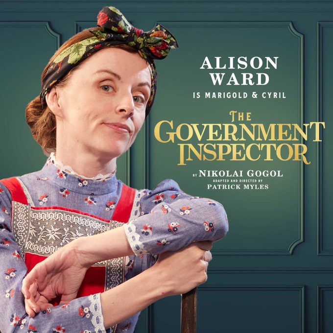 Alison Ward in The Government Inspector, Marylebone Theatre