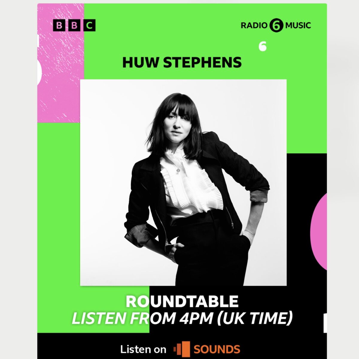 BBC Radio 6 Music Roundtable with Anna Phoebe