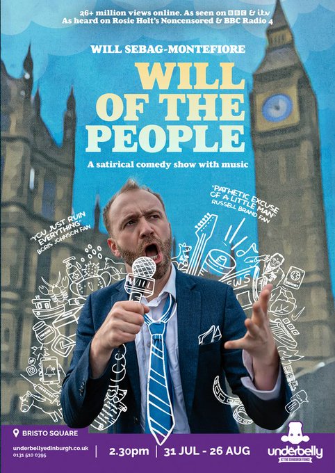 Will Sebag-Montefiore’s ‘Will Of The People’ at the Edinburgh Fringe