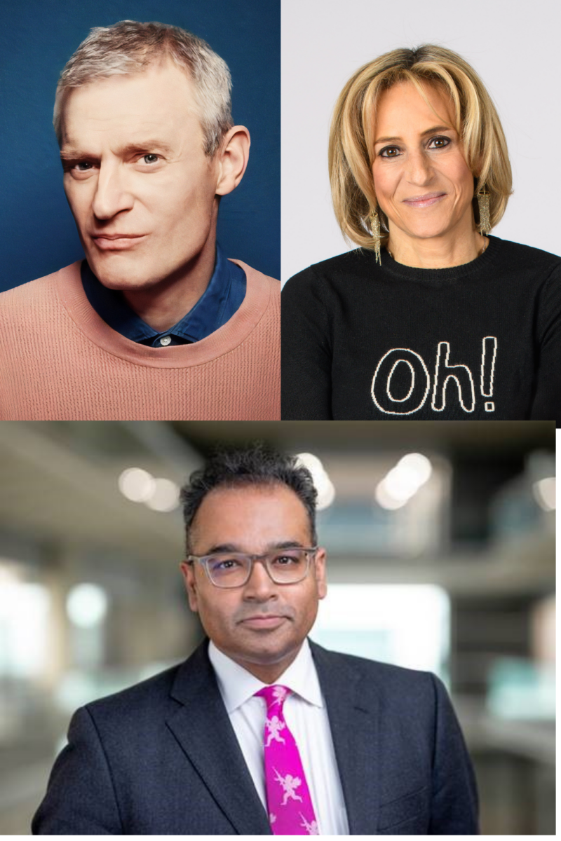 Emily Maitlis and Krishnan Guru-Murthy to present first C4 US Election Coverage in 32 Years, with Jeremy Vine joining them to front the Graphics.