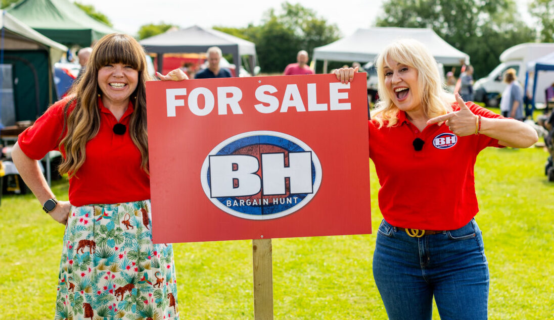 Nicki Chapman in Bargain Hunt BBC Children in Need Special