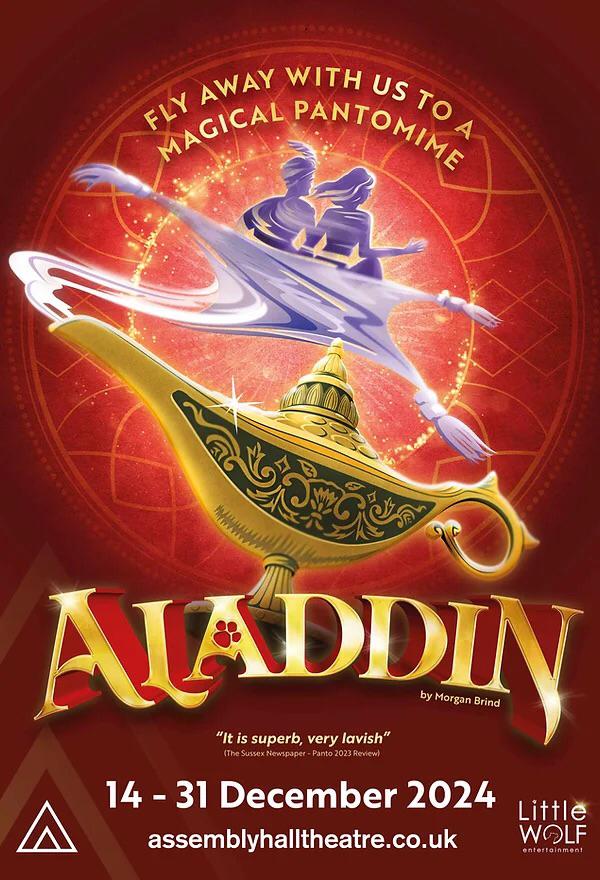 Zachary Pang plays Aladdin at Tunbridge Wells this Christmas