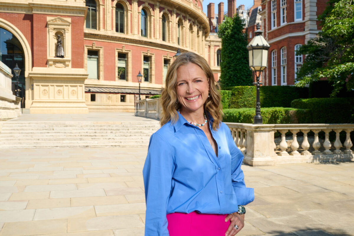 Katie Derham Hosting BBC Proms