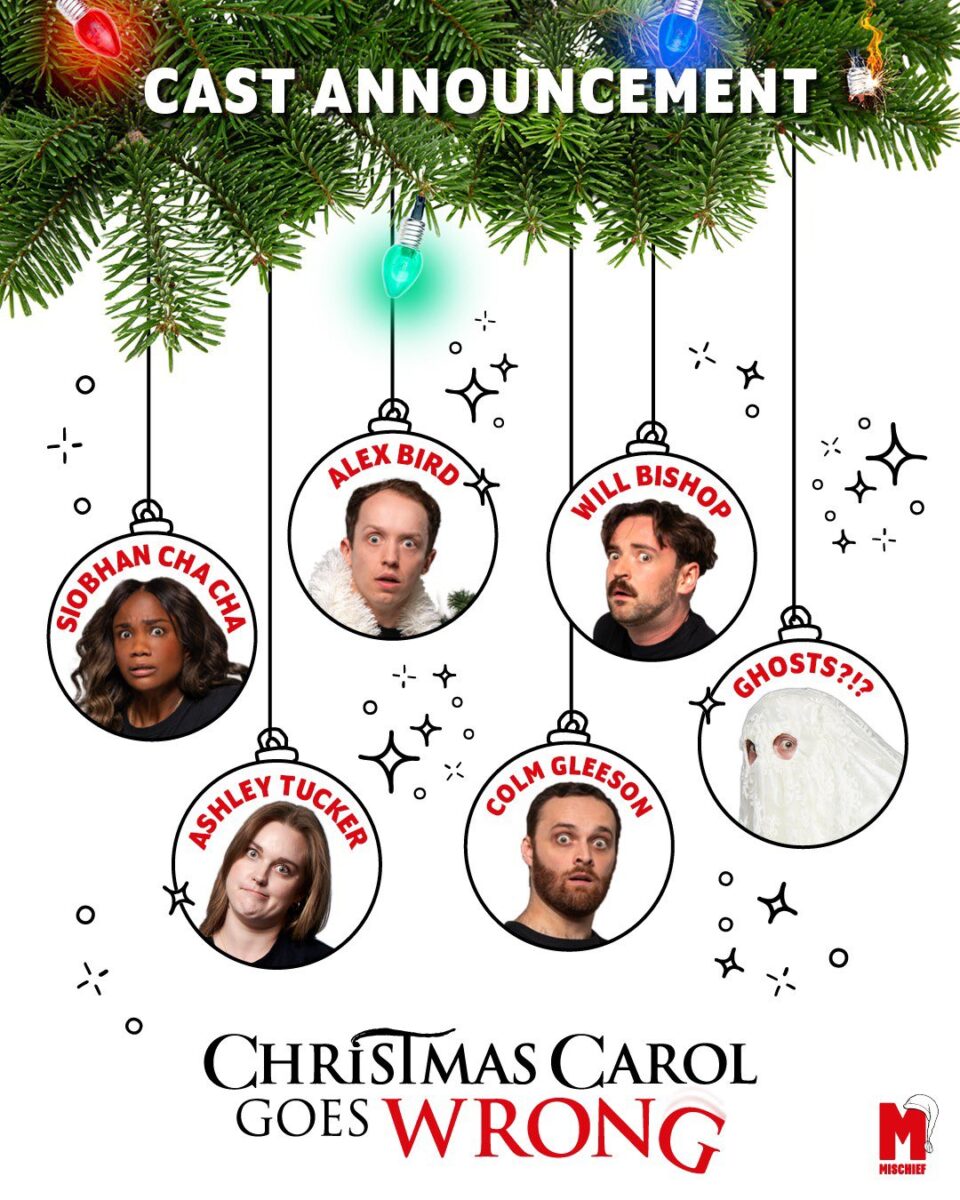 Ashley Tucker joins the cast of Christmas Carol Goes Wrong
