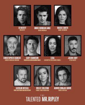 Jason Eddy joins the cast of The Talented Mr Ripley