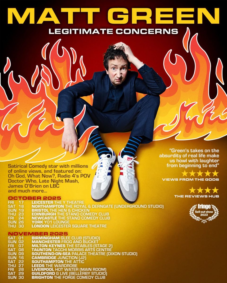 Matt Green kicks off Legitimate Concerns Comedy Tour