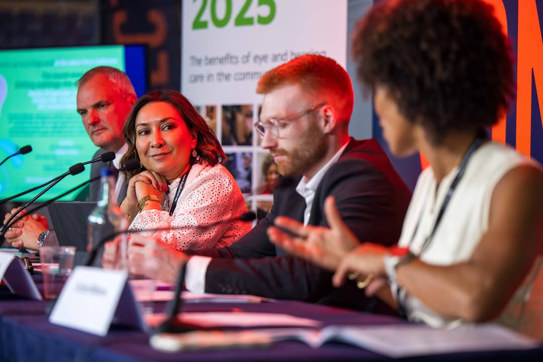 Baroness Ayesha Hazarika with Specsavers