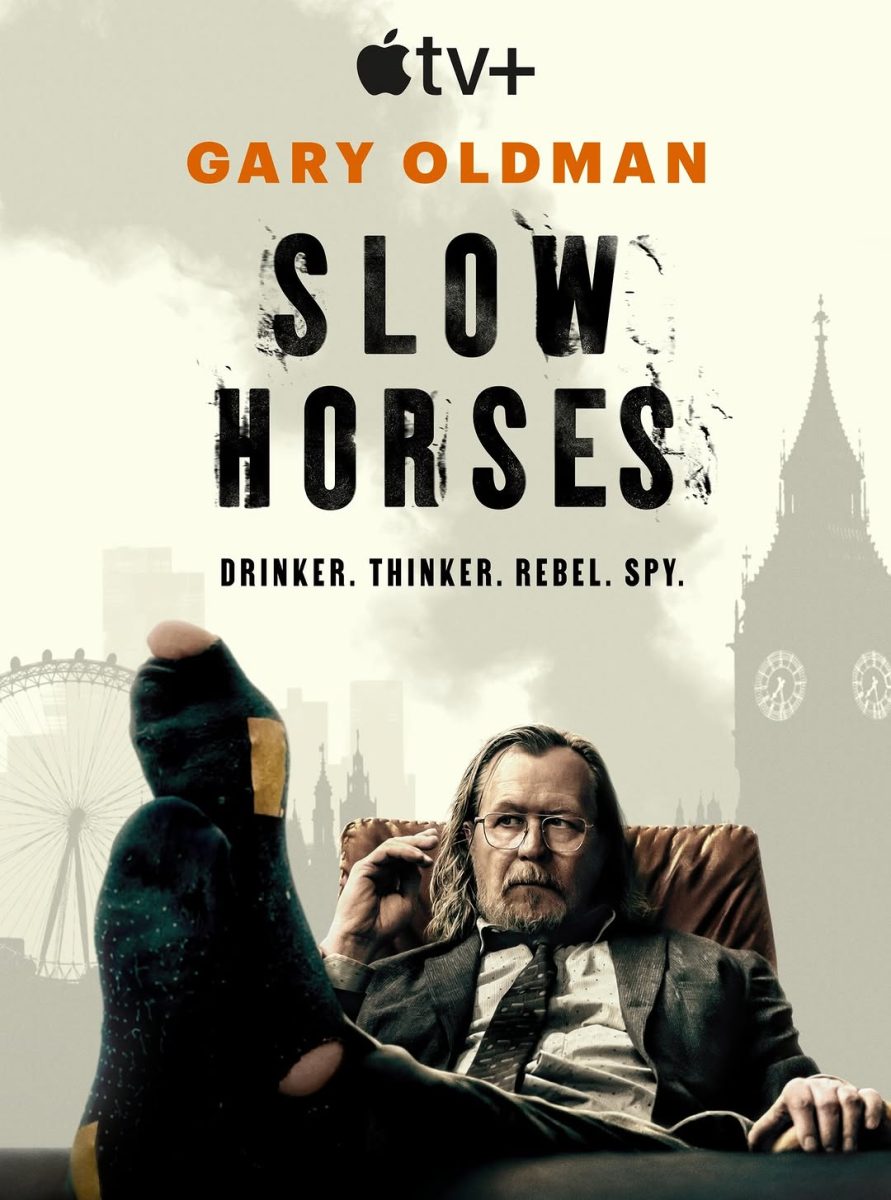 Lenny Sherman, Nigel Pilkington and Matt Green in Slow Horses