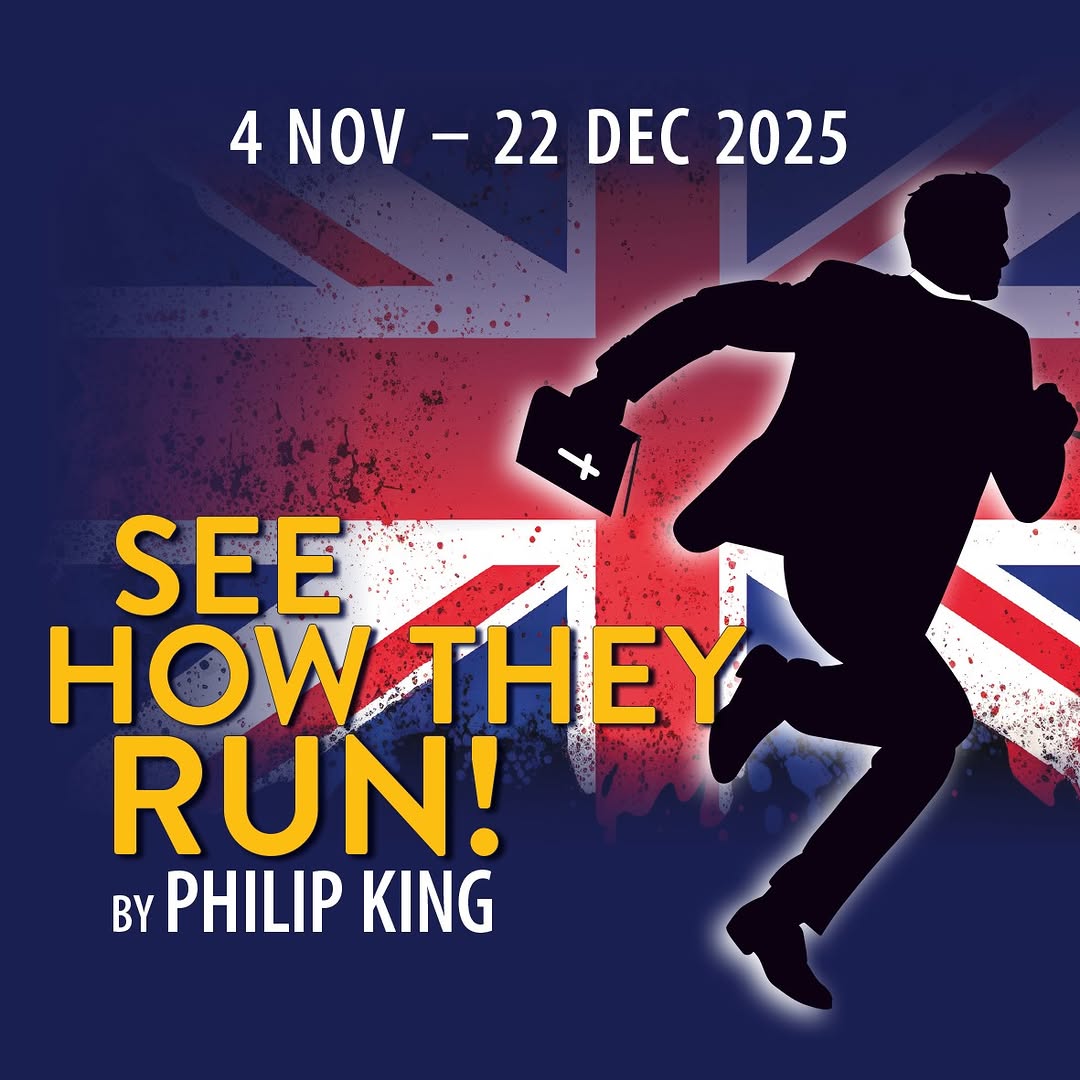 Emma Ernest and Stuart Turner in See How They Run Emma Ernest and Stuart Turner in See How They Run