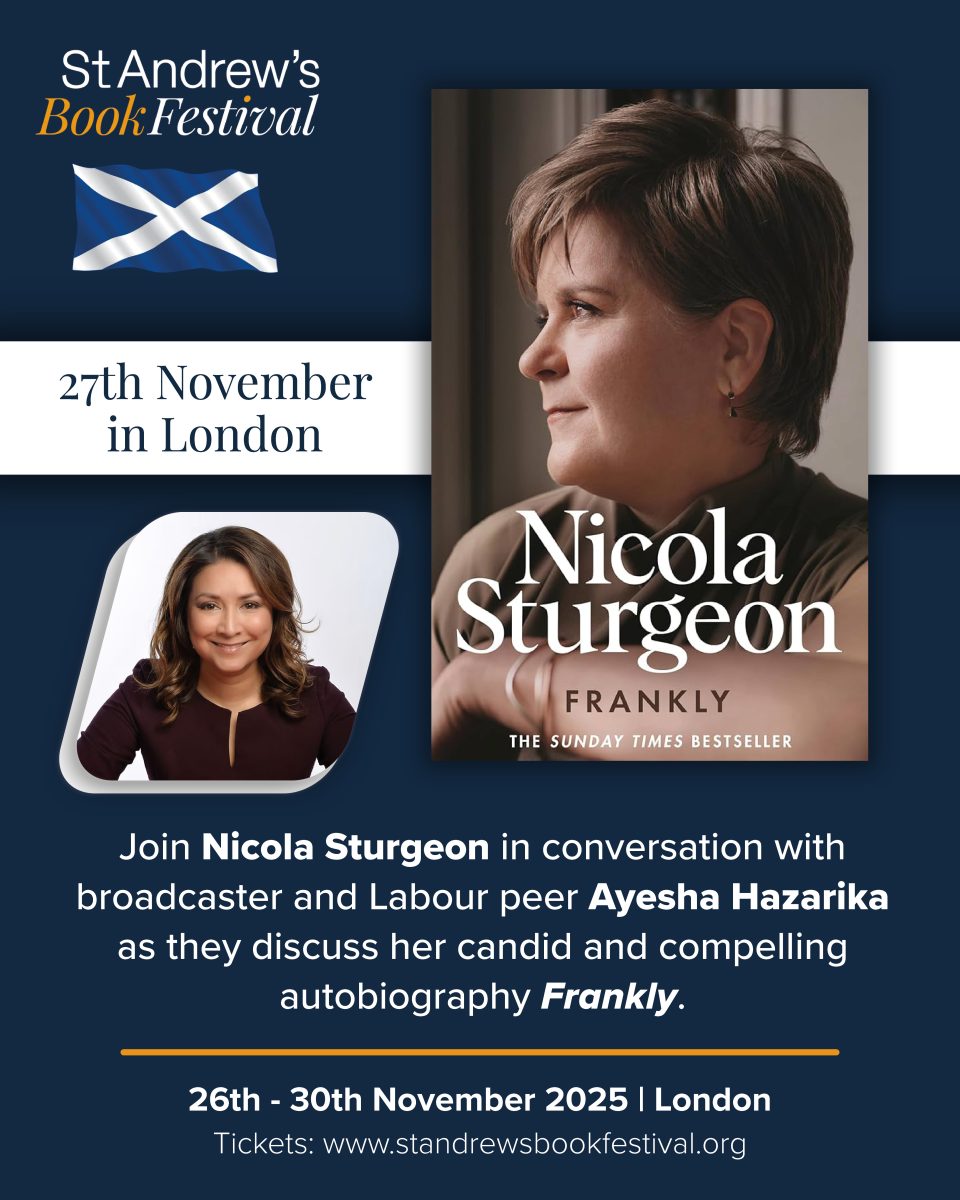 Baroness Ayesha Hazrika interviewing Nicola Sturgeon