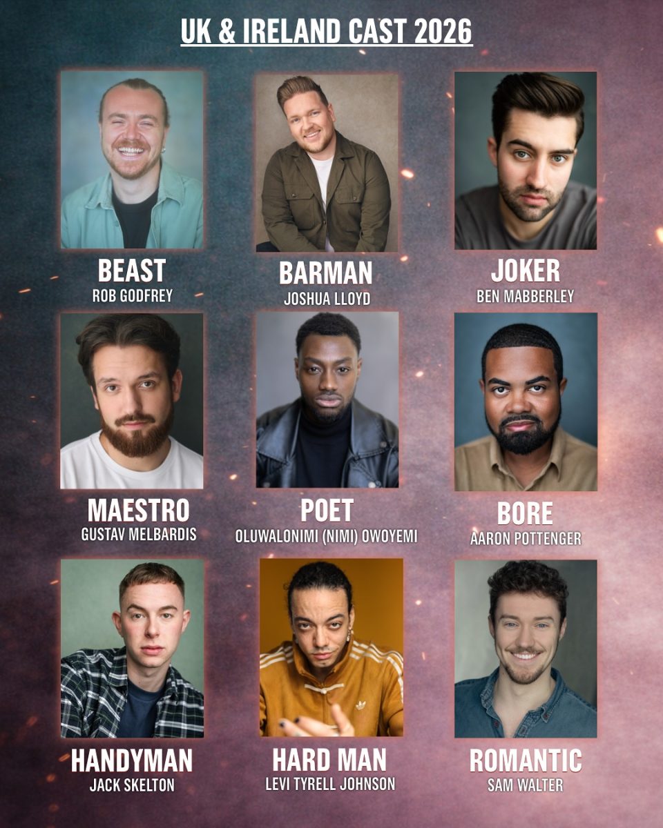 Ben Mabberley Joins Cast of Choir of Man for UK & Ireland Tour Ben Mabberley Joins Cast of Choir of Man for UK & Ireland Tour