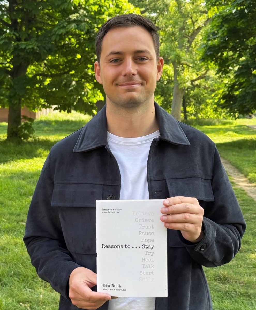 Ben West announces his next book ‘Reasons to…’