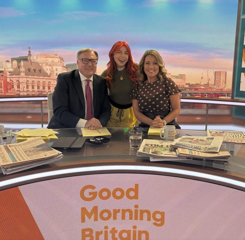 Jessie Roux on Good Morning Britain