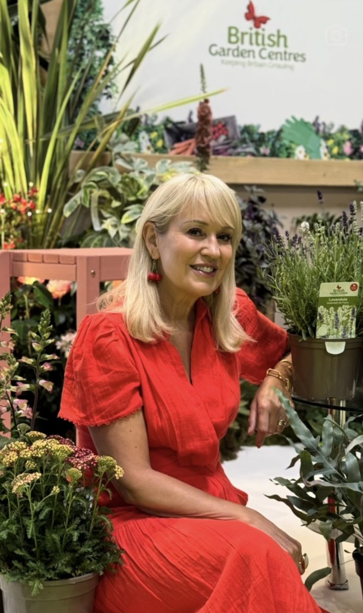 Nicki Chapman hosting at BBC Gardeners World Live Nicki Chapman hosting at BBC Gardeners World Live