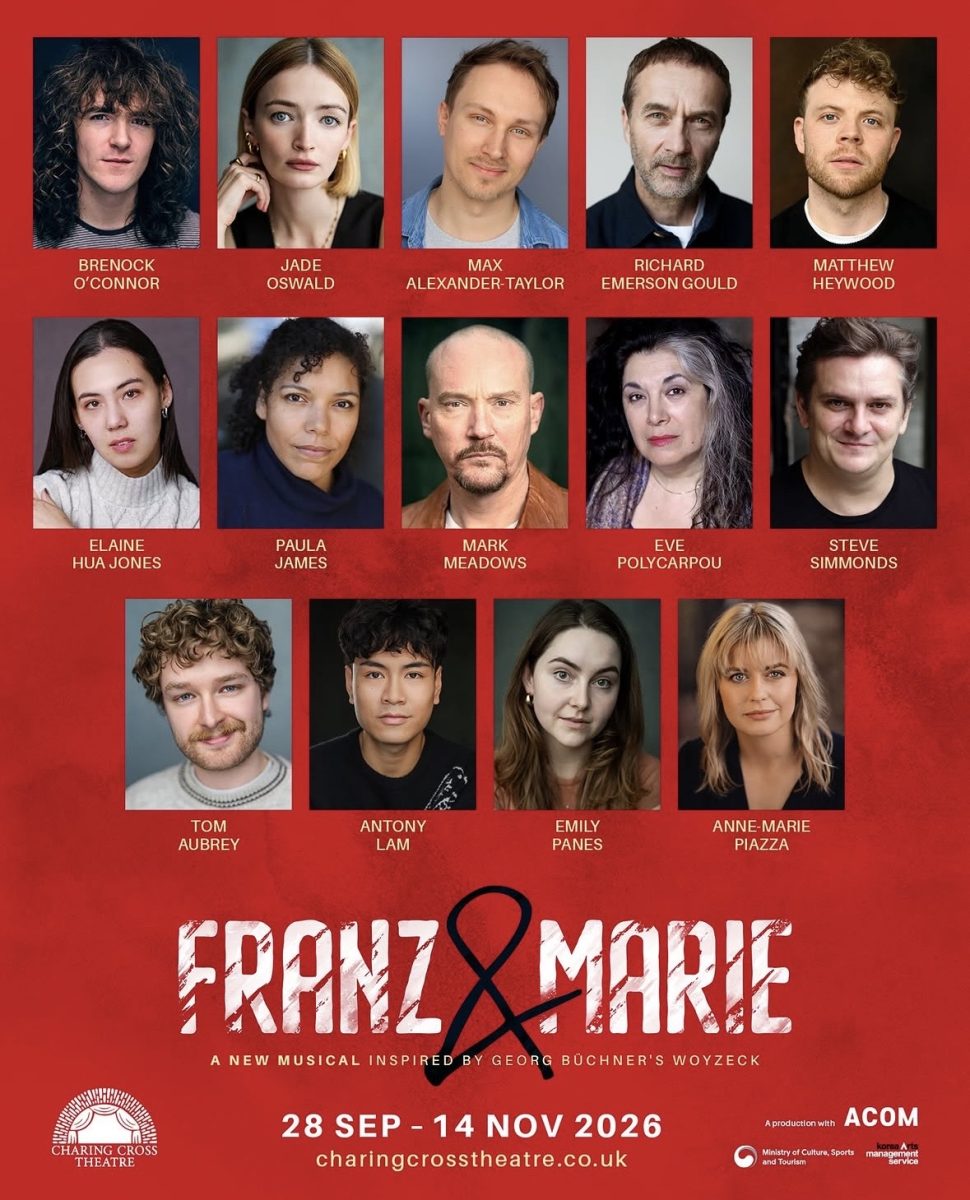 Emily Panes in ‘Franz & Marie’ at the Charing Cross Theatre Emily Panes in ‘Franz & Marie’ at the Charing Cross Theatre